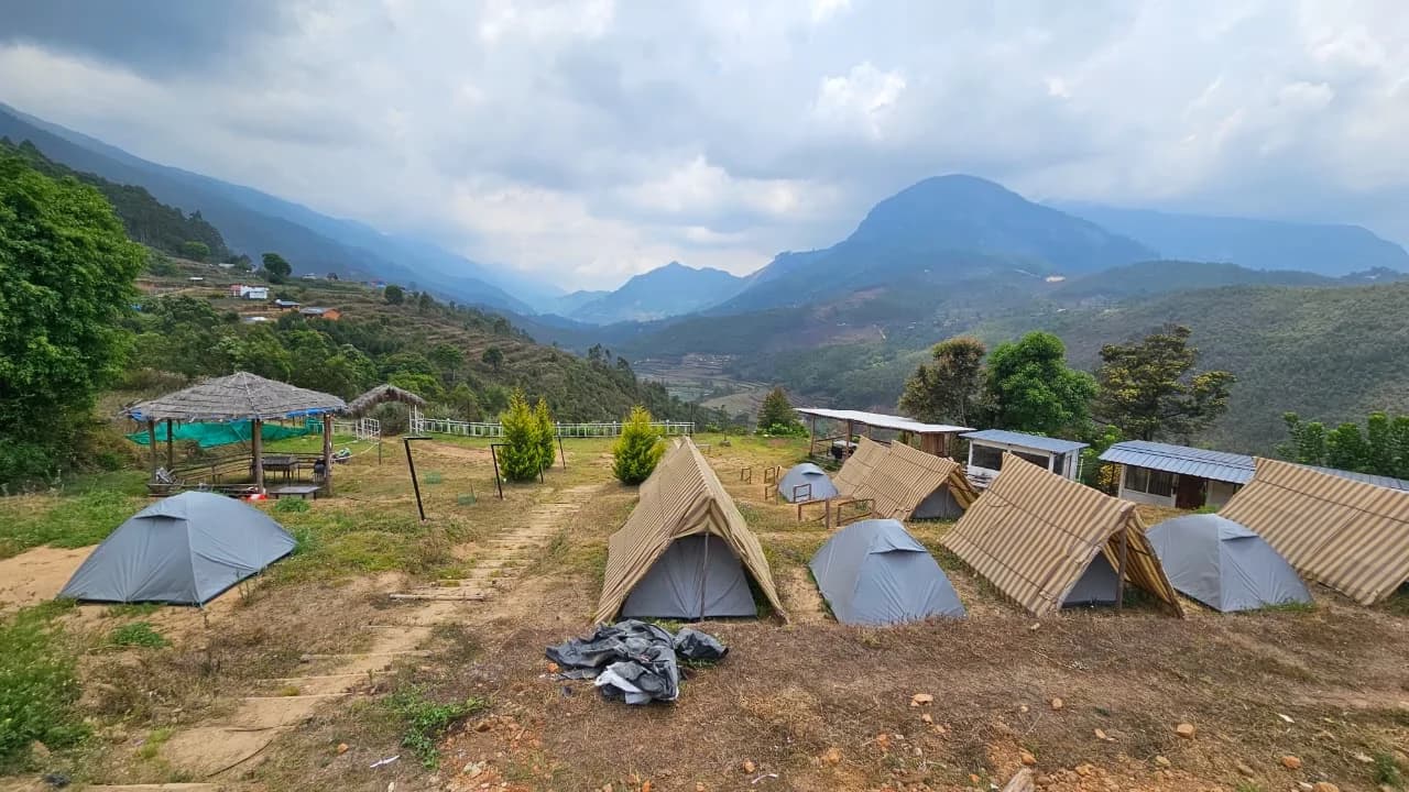Vattavada Camping - Pampadum Shola National Park Hike